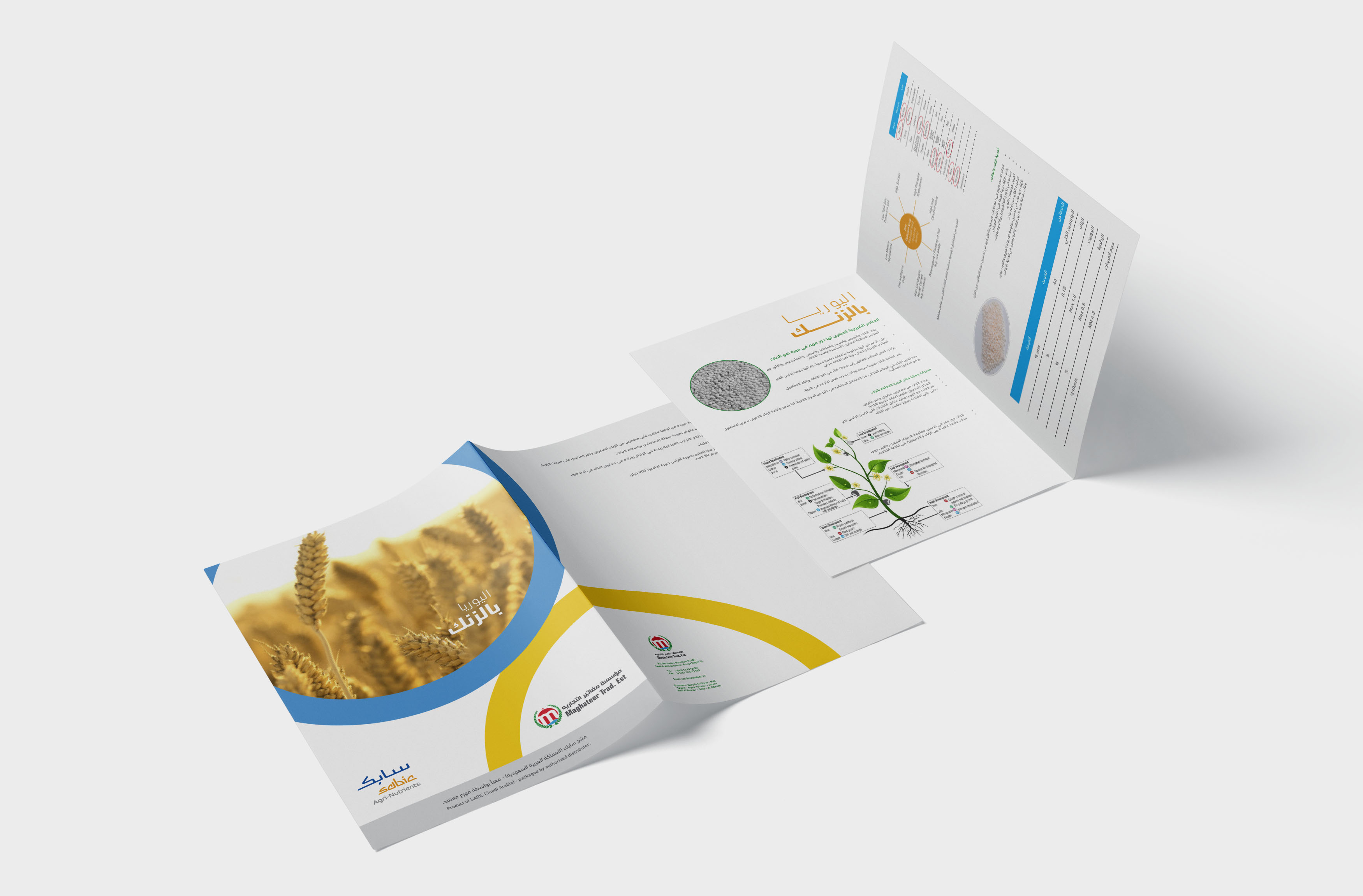 Maghateer A5 Bi Fold-Brochure